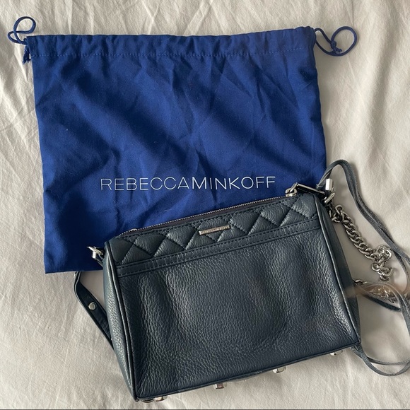 Rebecca Minkoff Crossbody Bag — Navy Blue w/ dust bag - Picture 2 of 5